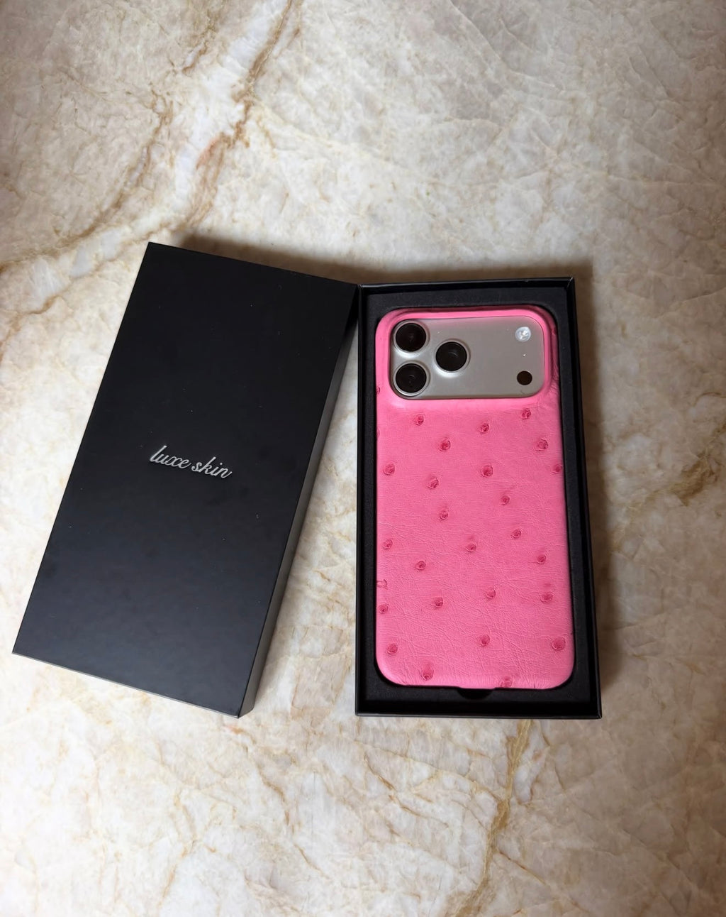 Bubblegum Ostrich Phone Case
