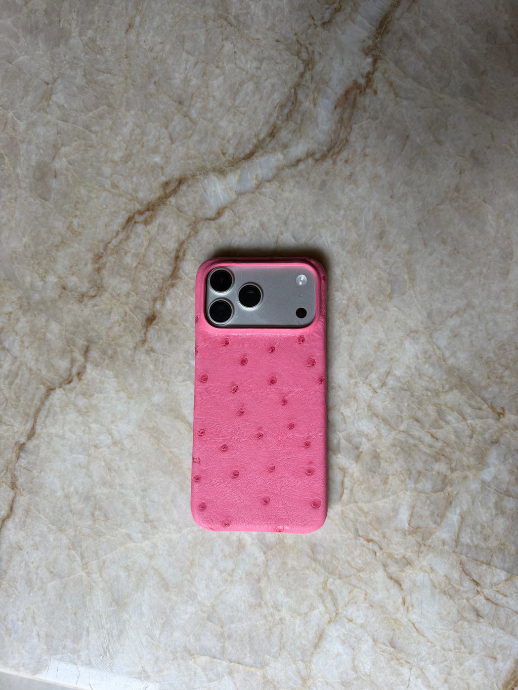 Bubblegum Ostrich Phone Case