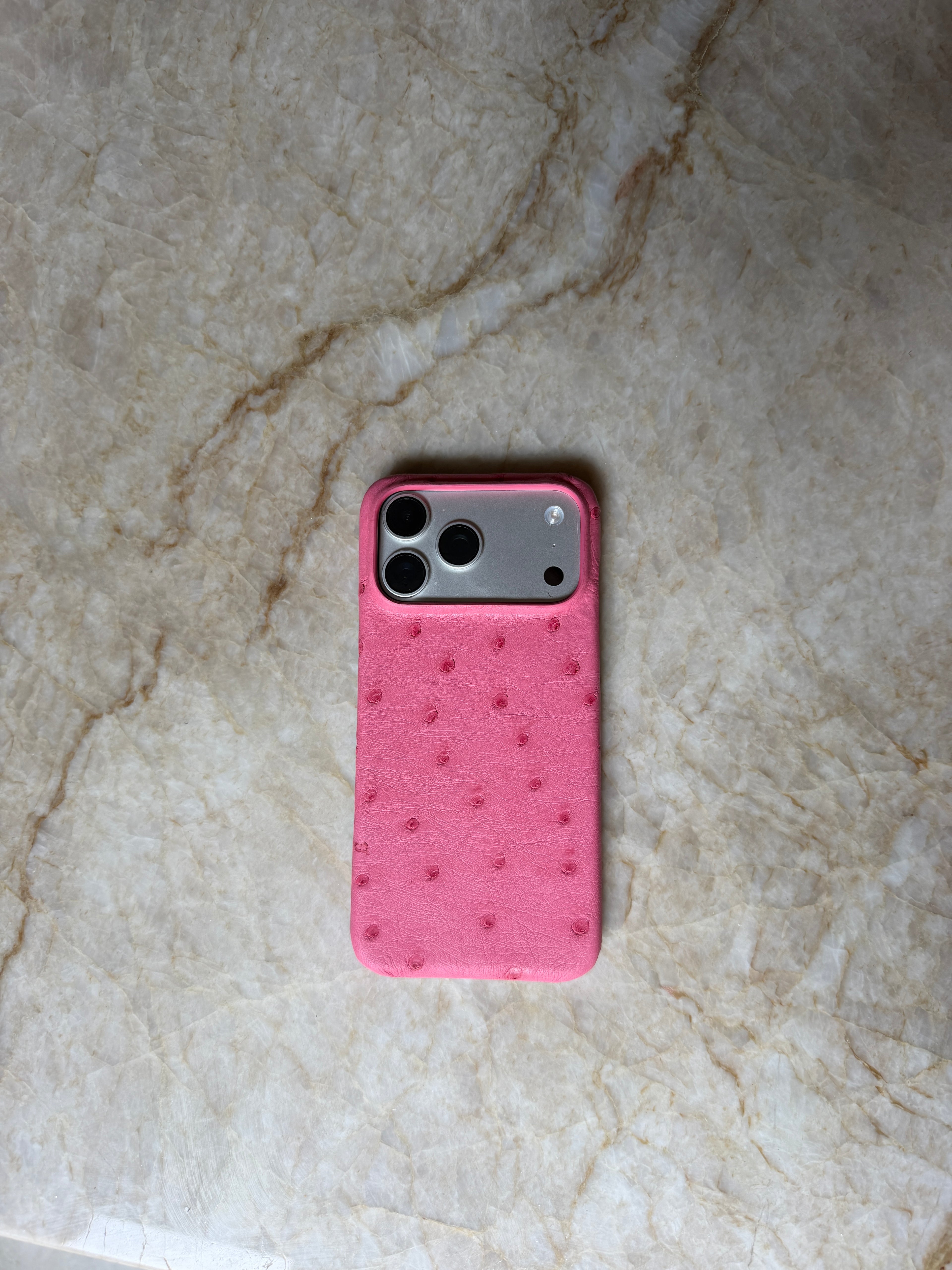 Bubblegum Ostrich Phone Case