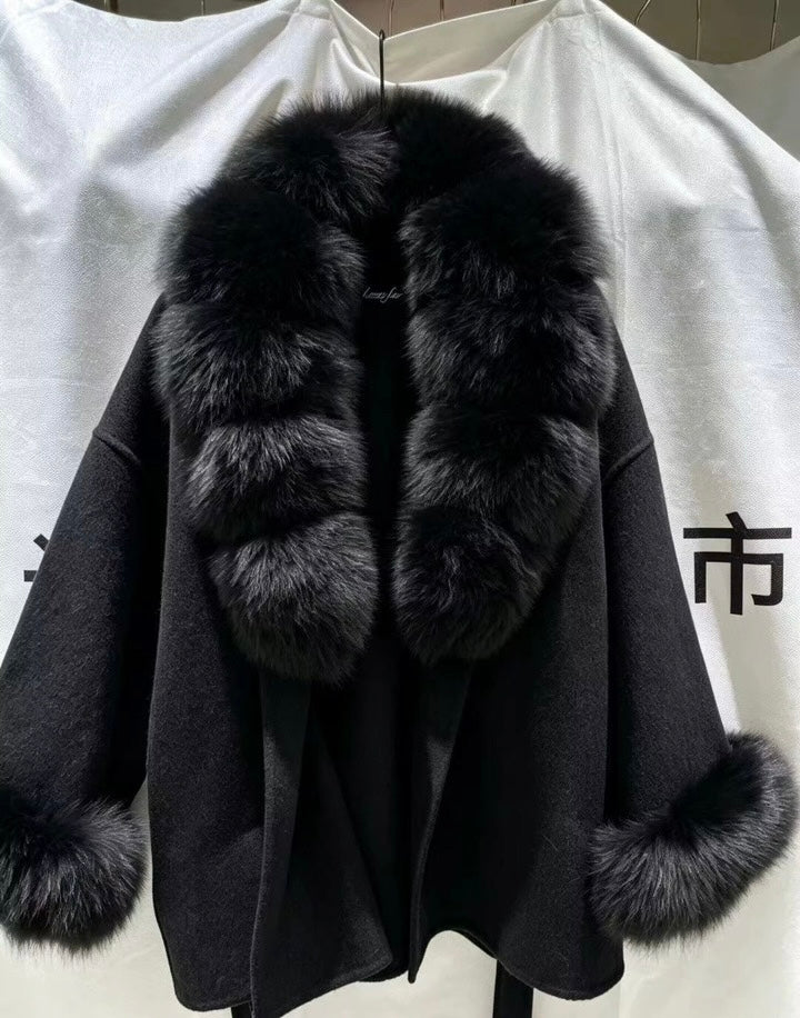 Fox and Wool Coat Tanya