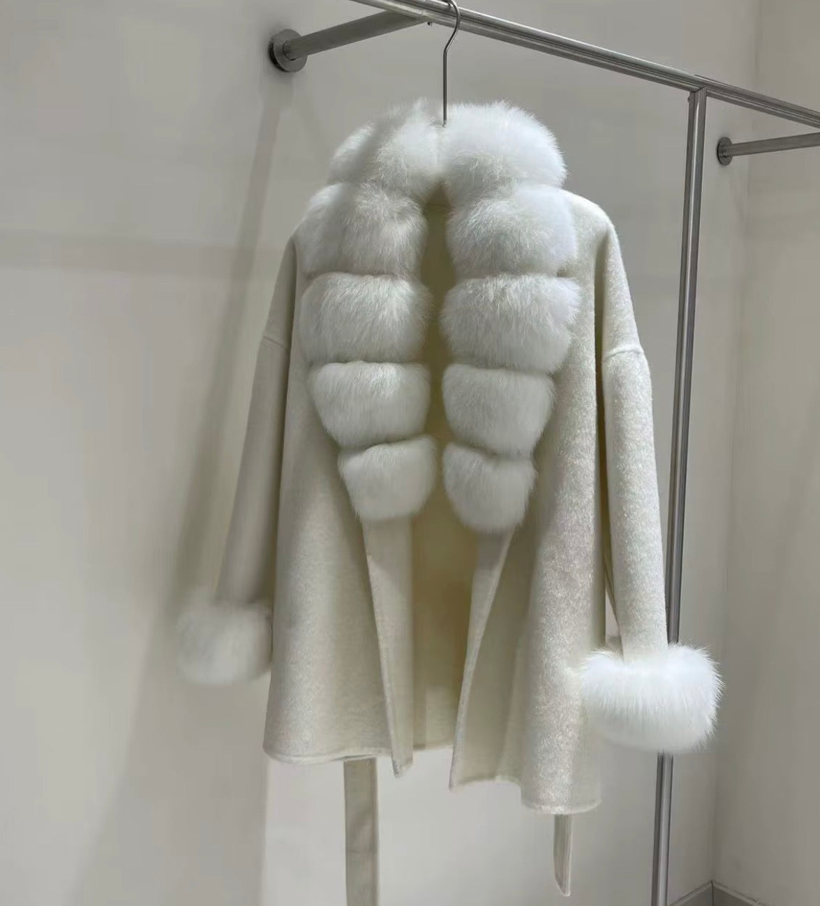 Fox and Wool Coat Tanya