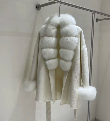 Fox and Wool Coat Tanya