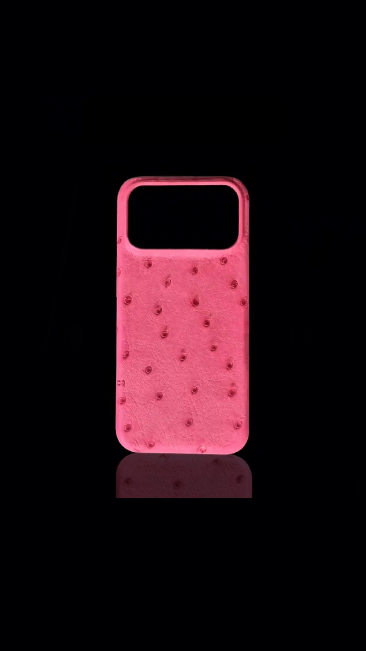 Bubblegum Ostrich Phone Case