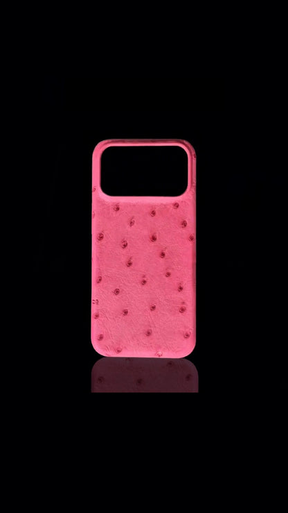 Bubblegum Ostrich Phone Case