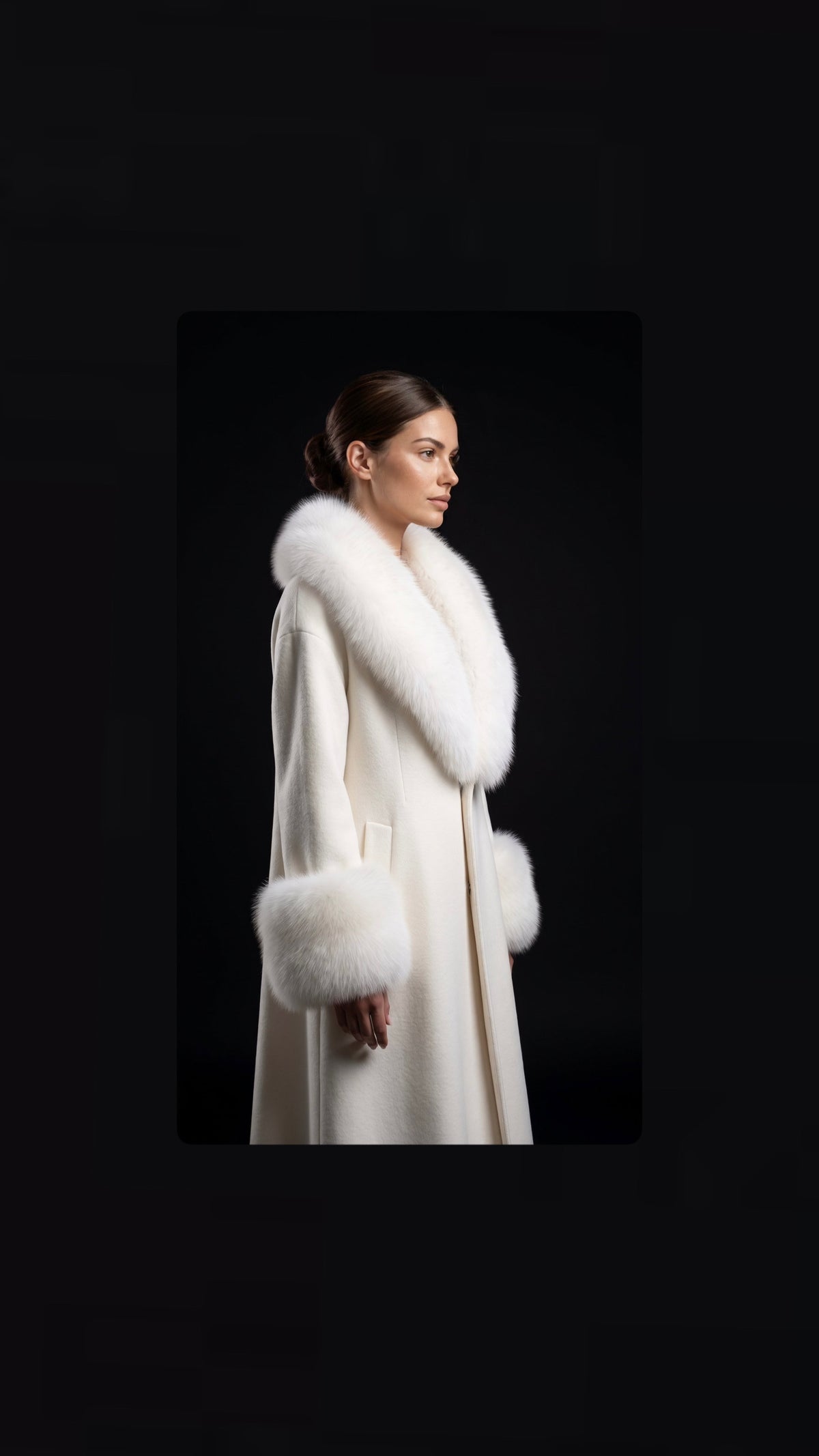 Fox Fur Wool Long Alena