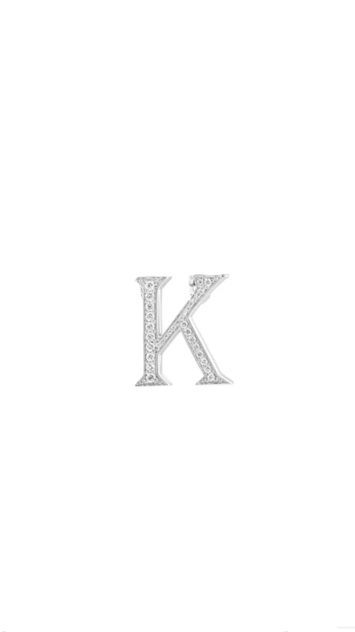 Bag Letter Charm