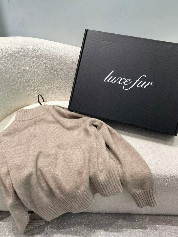 Cashmere Mink Fur Jacket