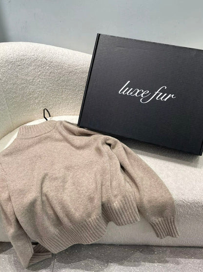 Cashmere Mink Fur Jacket